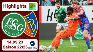 Highlights: FC St.Gallen vs FC Basel (14.05.2023)