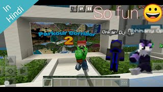 Parkour with friends in Minecraft so fun 😀 :) Prasad Gaming