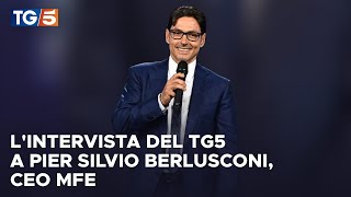 Pier Silvio Berlusconi al TG5: "Abbiamo migliorato sotto tutti i punti di vista”.