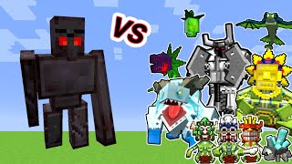 Netherite Golem Vs. Mowzie's Mobs Monsters in Minecraft