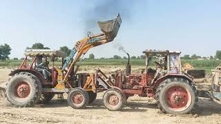 Belarus 510 tractor stuck in mud|very bad performance|zamindara tractor