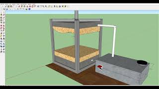 Prensa dobladora de lamnias de madera a presion y Vapor  (idea Inicial)