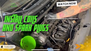 How to install Spark Plugs Kia Rio 2012-2017  easy