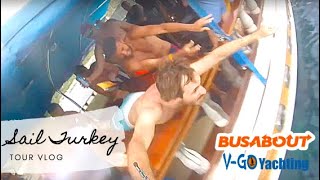 TURKEY SAIL BUSABOUT & VGO - What we do when it's too windy to sail | 12 Month Travel (VLOG Ep. 20)