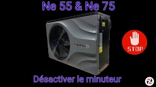 Ne55 & Ne75 Désactiver le minuteur (Fr)