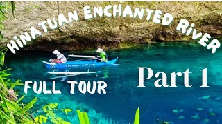 Part 1|Deep into the Enchanting Enchanted River of Hinatuan Surigao del Sur