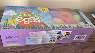 Resurrection eggs#Easter eggs#Easter activity for kids#from family life#church activities#