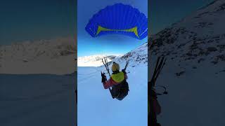 Speedriding Les Sybelles - La Toussuire (Couloir) #shorts