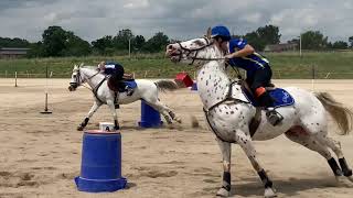 York mounted games June 25-26, 2021 team “Illusion”.