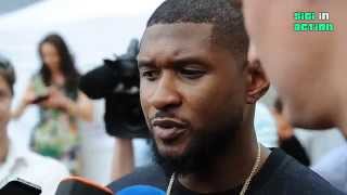 Usher @ United against Poverty Concert @ Königsplatz Munich (PART 1)