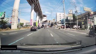 Dashcam View :  Quezon Memorial Circle to Antipolo Masinag