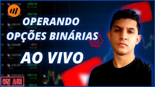 QUOTEX E IQ OPTION- OPERANDO AO VIVO COM INSCRITOS 8x4 meta