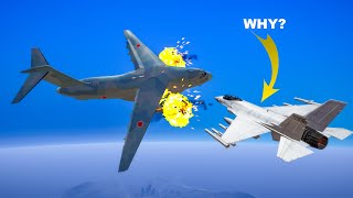 WHY Fighter Jet Attack the Cargo Plane in GTA 5