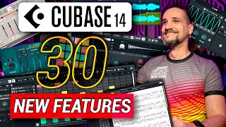 Cubase 14! 30(!) New Features you should know about!