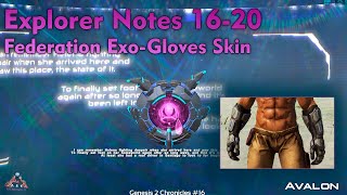 Explorer Notes 16-20 | Federation Exo-Gloves Skin