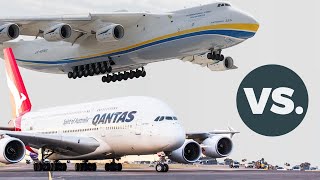 Massive Airplanes - Airbus A380 vs Antonov 225