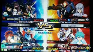 EXVSMBON Build Strike Gundam Part 1 played by Mikogi Boss and Pong