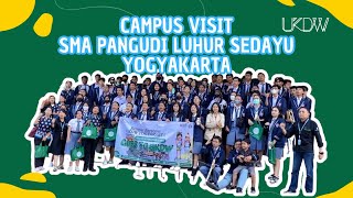 Campus Visit SMA Pangudi Luhur Sedayu Yogyakarta to UKDW