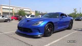 2015 Viper SRT GTS - LOUD Startup & Rev! - Pitt. Cars & Coffee