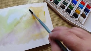 Painting washes for your doodles