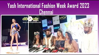 Yash International Fashion Award 2023 | Chennai #yifw #modeling #fashionshow #award2023 #Yifs #short