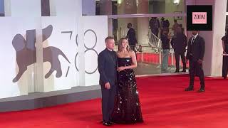 Venezia 78, Matt Damon sul red carpet di "The last duel"