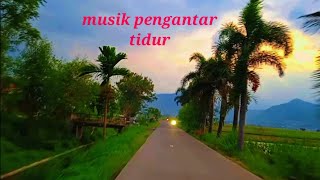 musik pengantar tidur anak menikmati suasana   sore hari dipersawahan #pemandangan #suasanapedesaan