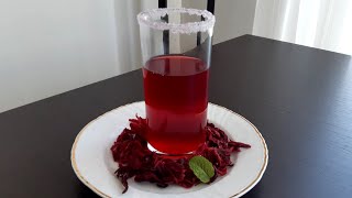 Կարկադե թուրմ / Bissap juice/ Напиток из каркаде