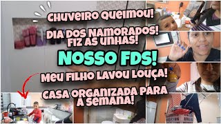 Sempre acontece isso no frio! 🥶| FDS perfeito de Mãe|Dia dos Namorados |Unhas e Casa plim