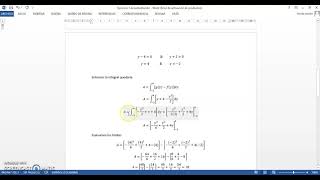 Sustentación del ejercicio 1 de Cálculo Integral