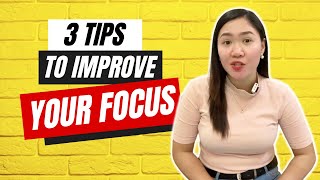 3 Tips to Improve Your Focus | Aubrey Bermudez