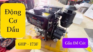 Động cơ Dầu 6hp lắp Đề Cót gửi đi Hoà Bình | Điện máy Tuấn Thuỳ