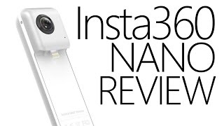 Insta360 Nano REVIEW - 360 camera for the iPhone!