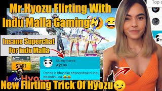 How Mr.Hyozu Flirts With Girls😂/Indu Malla Scammed Hyozu by changing IGN🤣