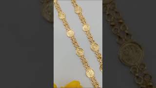 #1 gram gold plated Laxmi haar