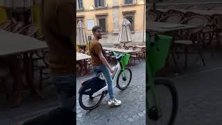 bicycle in roma