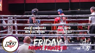 He Put EVERYTHING He Had On Those! Jorge Dominguez Vs Joel Ortiz!