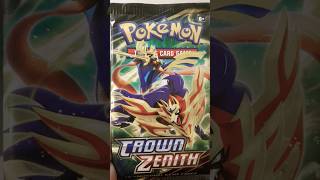 Crown Zenith first booster pack opening #pokemon #openingtcg #tcgpokemon #snorlax #calyrex #vstar