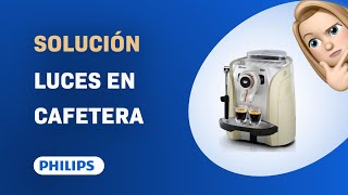 Cómo Solucionar Luces Intermitentes en Cafetera Philips Saeco Odea Go