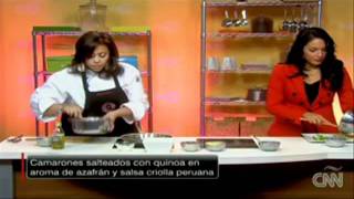 Cocina Peruana Camaron Saltado ( cnn )