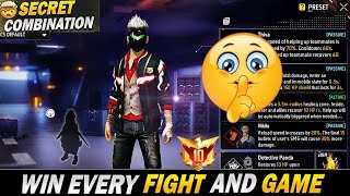 TEAM WORK CHARACTER COMBINATION SKILL || CS RANK ME GRANDMASTER✓  ||  100% WINING STREAK #freefire