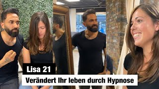 Sie verändert ihr Leben durch Hypnose