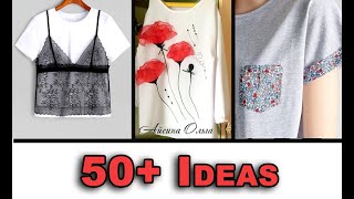 DIY: 50+ EASY Upcycled Tshirts to Inspire You | ep 22