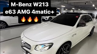 M-Benz W213 e63 AMG 4 matic+