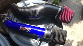 B16 Civic Si Gets Whale Penis intake! | Pw Jdm Intake Review