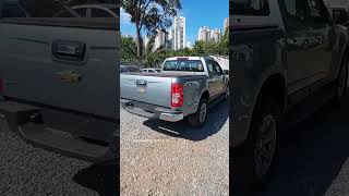 detalhes da nova cor prata shark Chevrolet s10 ltz 2024