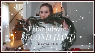 Letar julpynt Second Hand + stor haul!