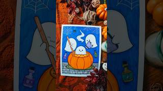 Ghost soup #pumpkin #autumn #halloween #happyhalloween #spookydecor #coloring #coloringpages #color