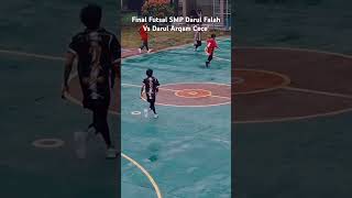 Final liga santri futsal tingkat SMP Hari santri 2024