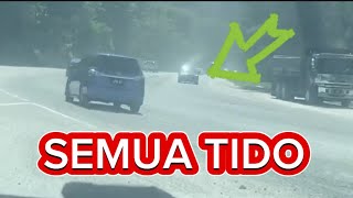 MASUK JALAN SIMPANG PULAI PENUH HABUK SAMPAI ATAS JALAN RAYA MANA SEEKOR STAF ALAM SKITAR